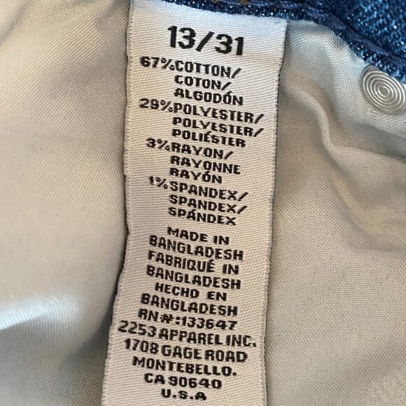 Re Generation by Celebrity  Pink Flower Flare Jeans - Picture 5 of 7